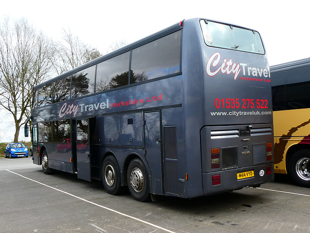 City Travel M414 VYD at Quarry Bank Mill - 27 Mar 2019 (P1000756)