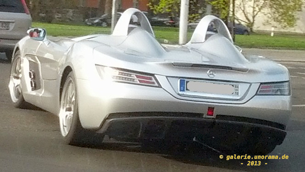 2013 - Total selten, Mercedes Mc Laren im öffentlichen Strassenverkehr - Berlin