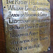 derby cathedral (27)c17 brass coffin plate from cavendish vault, william earl of devonshire +1684