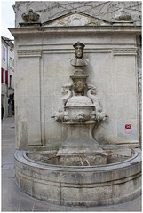 fontaine nostradamus saint remy de provence