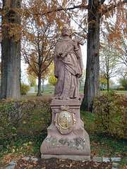 Statue von Johannes Nepomuk in Kaiserstuhl am Riegel