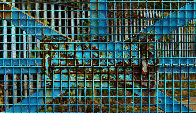 Blue And Rust Blue And Rust