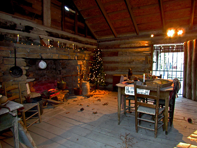 Pioneer Christmas House