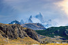 Monte Fitz Roy in clouds - 1