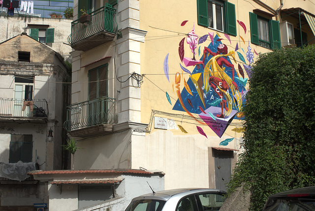 Wall painting in Stabia, Italy (2)