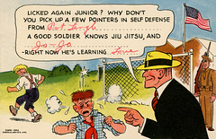 Dick Tracy Says That a Good Soldier Knows Jiu Jitsu