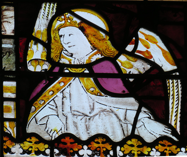 stamford st martin church, lincs  (25) c15 glass