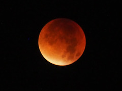 Lunar eclipse (Blood Moon)