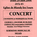 Concert à Blandy-les-Tours le 29 juin 2006