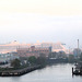 Blick vom Stintfang  morgens Hamburg  (1)