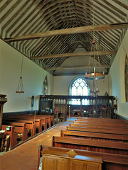 smallhythe church, kent (4)rather barn like interior of this early c16 church