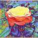 Roses du jardin avec Picsart