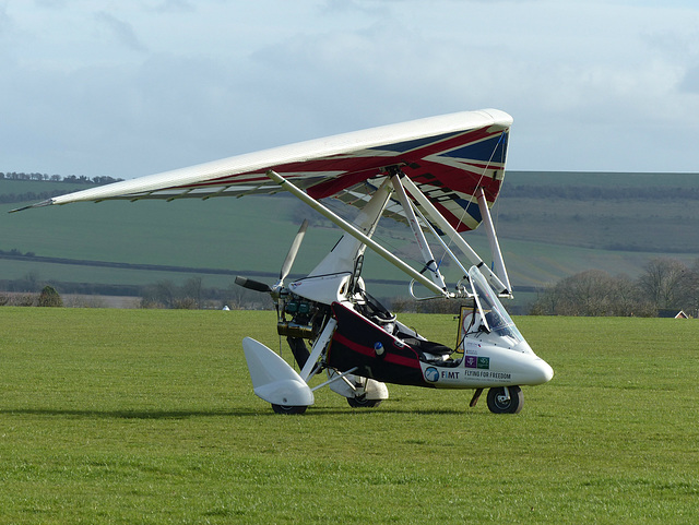 G-FFFB at Old Sarum - 7 February 2017