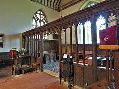 smallhythe church, kent (2)early c16 screen