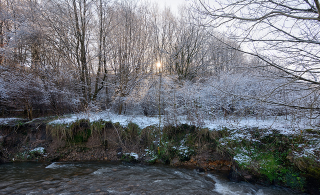 Winter sun in the Medlock Valley