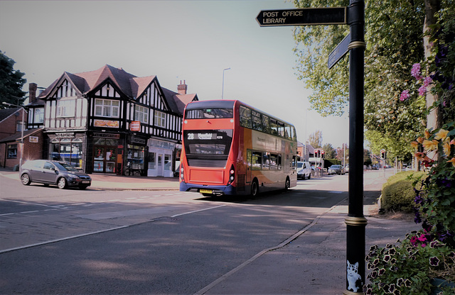 Stagecoach East Midlands 11278 (SN69 ZPE) in Blidworth - 14 Sep 2020 (P1070639)