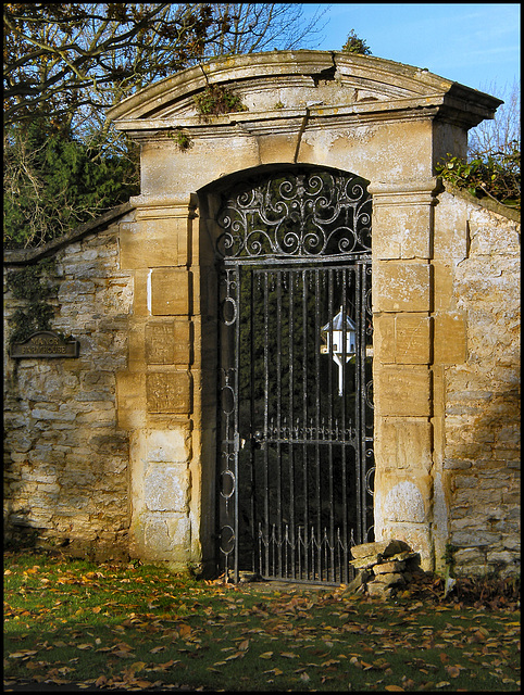 Manor Farmhouse gate