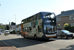 Stagecoach East Midlands 11278 (SN69 ZPE) in Blidworth - 14 Sep 2020 (P1070638)