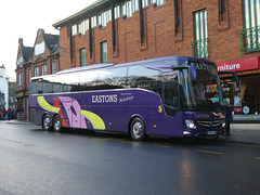 Eastons Coaches BV19 YHX in Norwich - 2 Dec 2022 (P1140244)