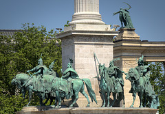 Seven Chieftains of the Magyars, Heroes' Square, Budapest