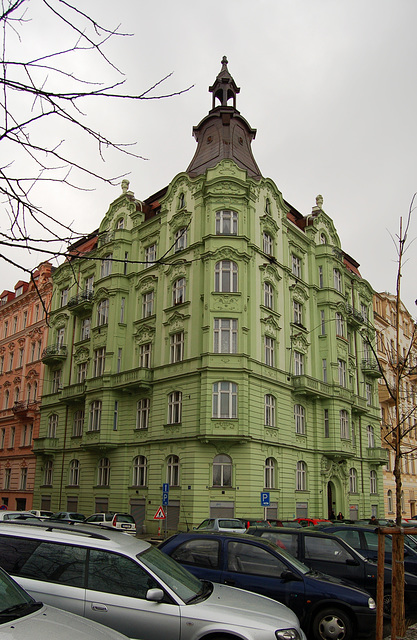 Early Twentieth Century Apartments, Janackovo Nabrezi, Prague