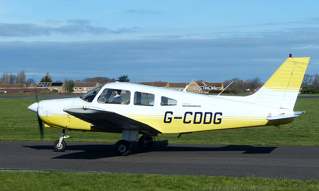 G-CDDG at Solent Airport - 11 February 2019