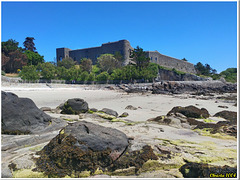 Le château au bord de la plage