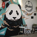 Panda mural.
