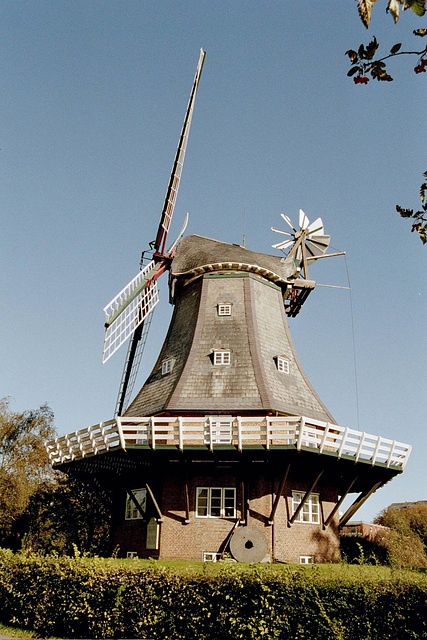 Galerie-Holländer-Windmühle  "Venti Amica"  in Wyk