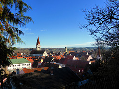 Blick auf die Altstadt Kaufbeuren