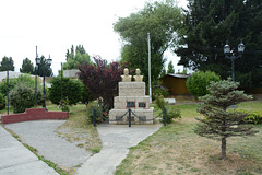Argentina, El Calafate, Monument to Juan Domingo Peron and Evita Duarte