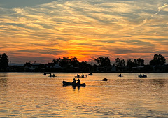 Late activities on the lake