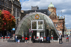 Entrance to St Enoch Subway Station