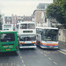 Stagecoach Cambus vehicles in Emmanuel Street, Cambridge – 17 Aug 2000 (443-14A)