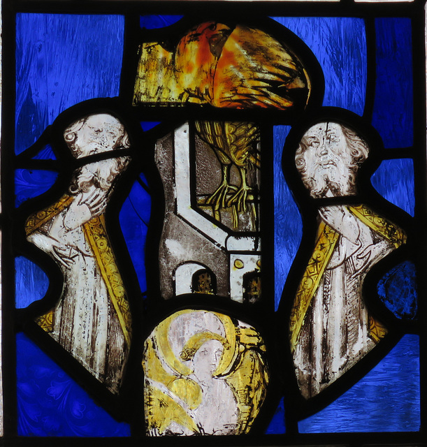 stamford st john church, lincs (19) c15 glass