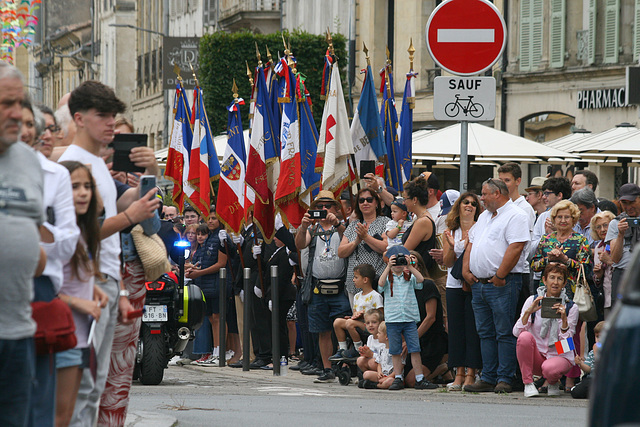 Défilé du 14 Juillet (Fête nationale) à Bergerac (24)