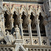 Italy, Details of the Duomo di Siena Facade at the Right Hand Side