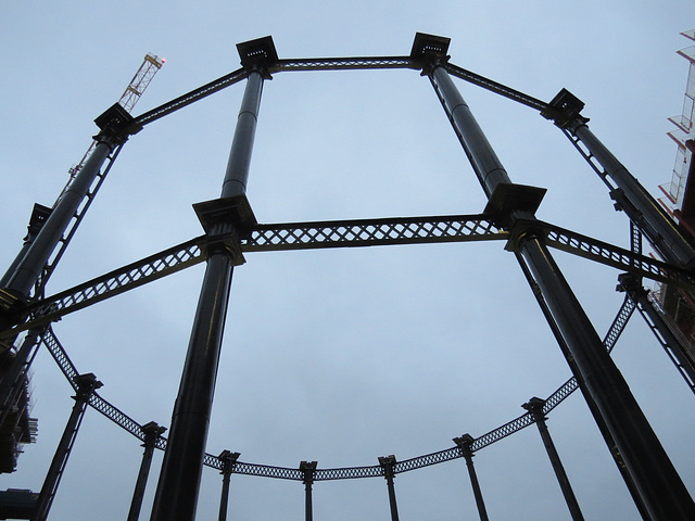 kings cross gas holder no.8, london