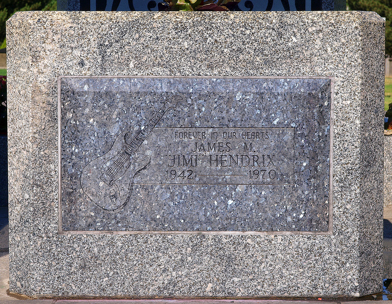 Jimi Hendrix Gravestone