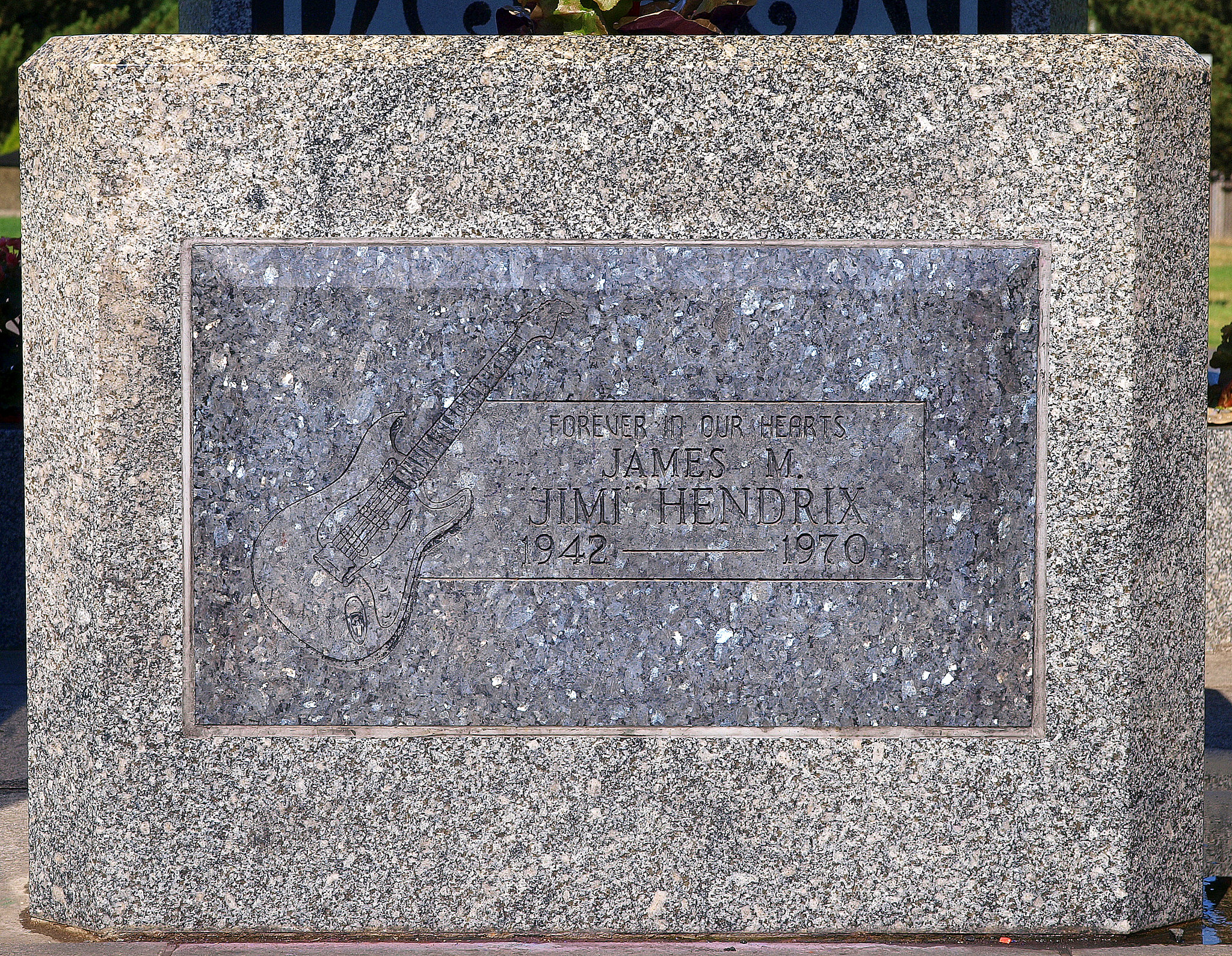 Jimi Hendrix Gravestone