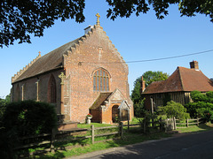 smallhythe church, kent (5)church and two houses remain of the small shipbuilding town, all rebuilt after the fire of 1514