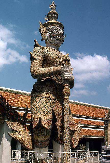 Riesen-Wächter vom Tempel im Königspalast 1981