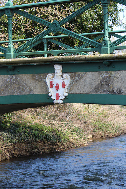 Detail of Bridge, Homersfield, Suffolk