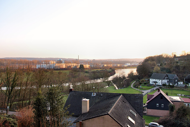 Blick über das Ruhrtal (Bochum-Sundern) / 14.01.2018