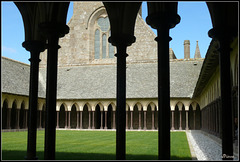 Cloitre de l'Abbaye du Mont Saint Michel