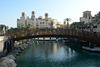 U.A.E., Dubai, The Bridge in the Park of Madinat Jumeirah