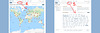Buttons World map (4) und Keywords (5) im Explore-Menü