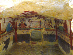 Tomba nella necropoli di Monterozzi