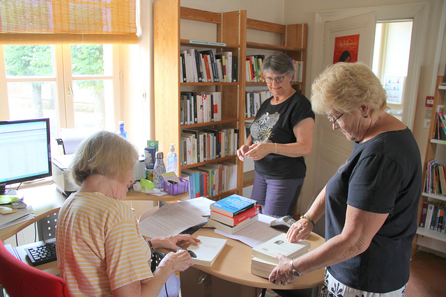 12-07-2023 Inventaire bibliothèque avant déménagement