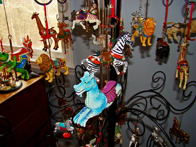 Christmas Carousel Ornaments